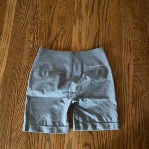 YoungLA Women's Bike Shorts in Gray